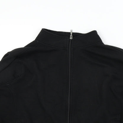 Bonmarché Womens Black Full Zip Jumper Size M