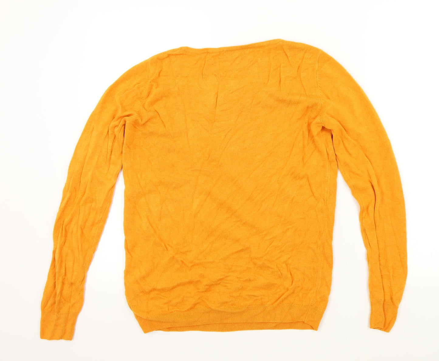 TU Womens Orange   Pullover Jumper Size 12