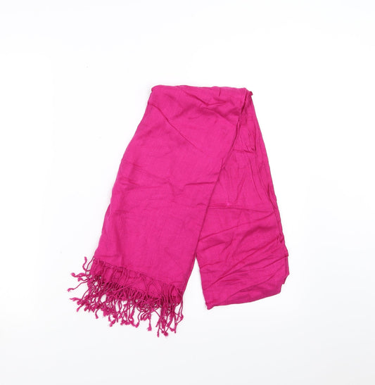 Preworn Womens Pink    Scarf