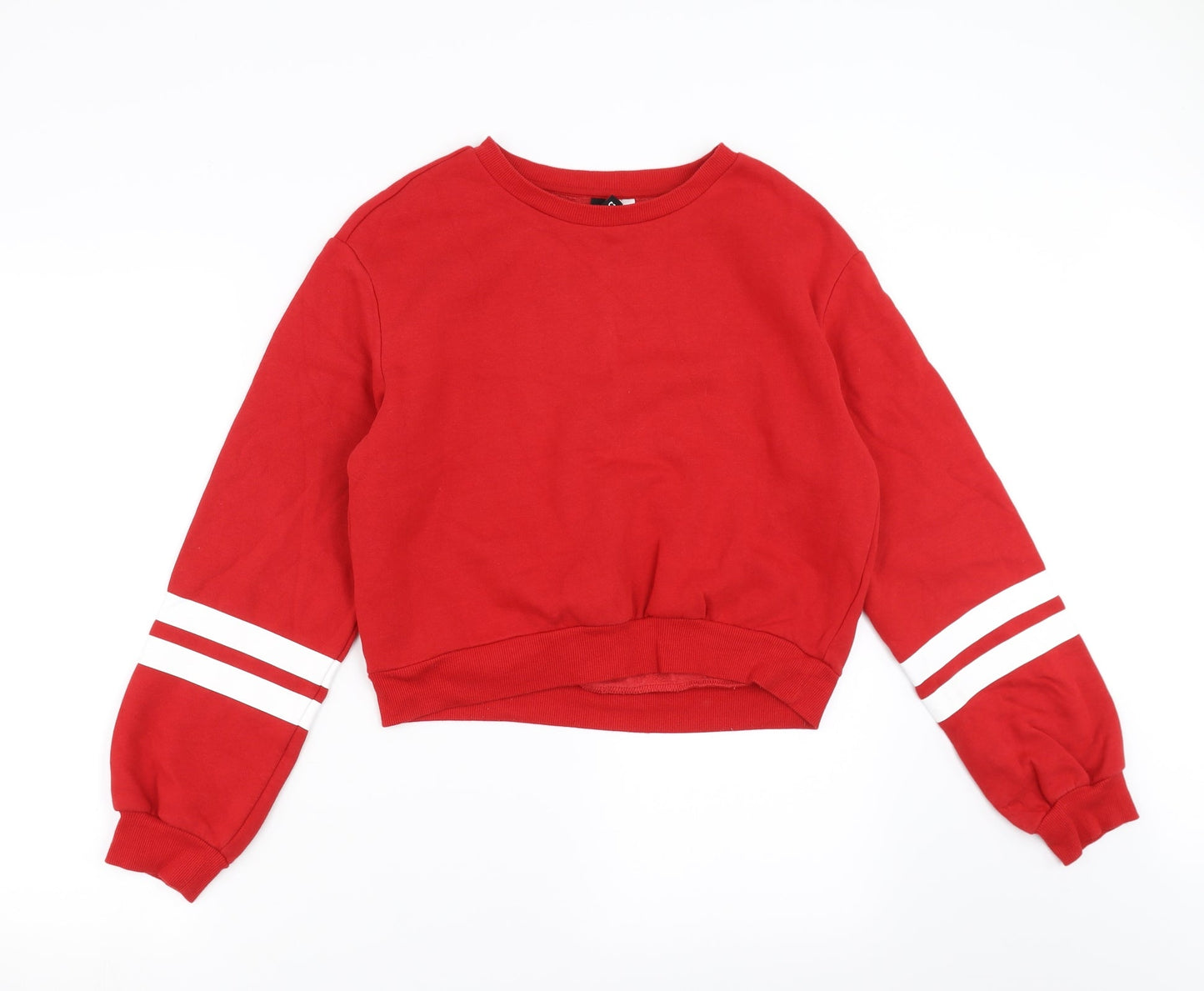 Divided by H&M Womens Red   Pullover Sweatshirt Size S