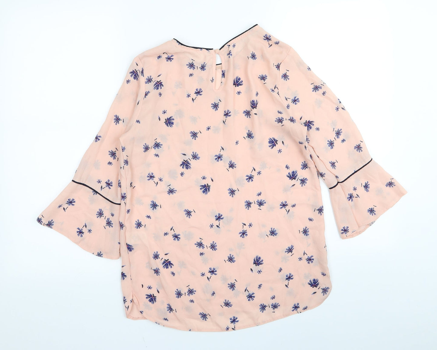 Primark Womens Pink Floral  Basic Blouse Size 6