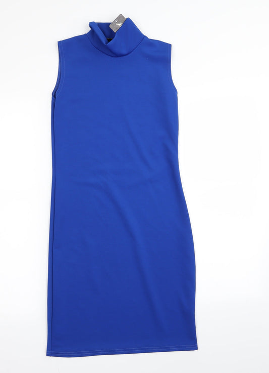 high rose Womens Blue   Pencil Dress  Size S