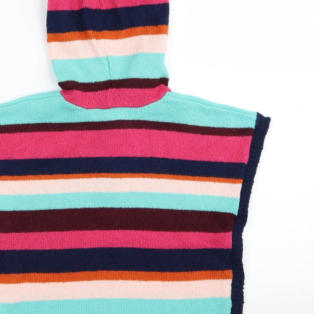 carters Girls Multicoloured Striped  Pullover Jumper Size 5 Years
