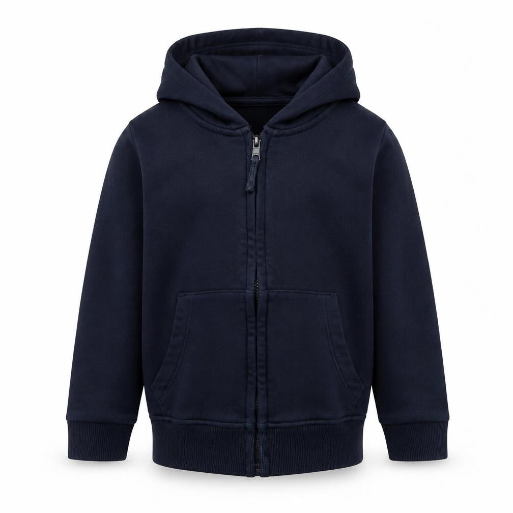 TU Boys Blue   Full Zip Jumper Size 3 Years  - school
