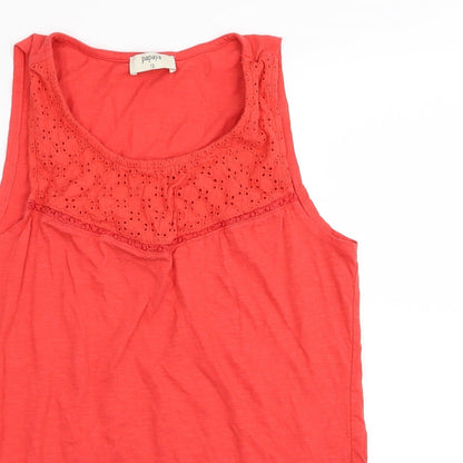 Preloved Papaya Womens Red   Basic Tank Size 12 - Detail