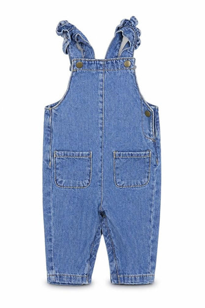 Marks & Spencer Girls Blue   Dungaree One-Piece Size 0-3 Months