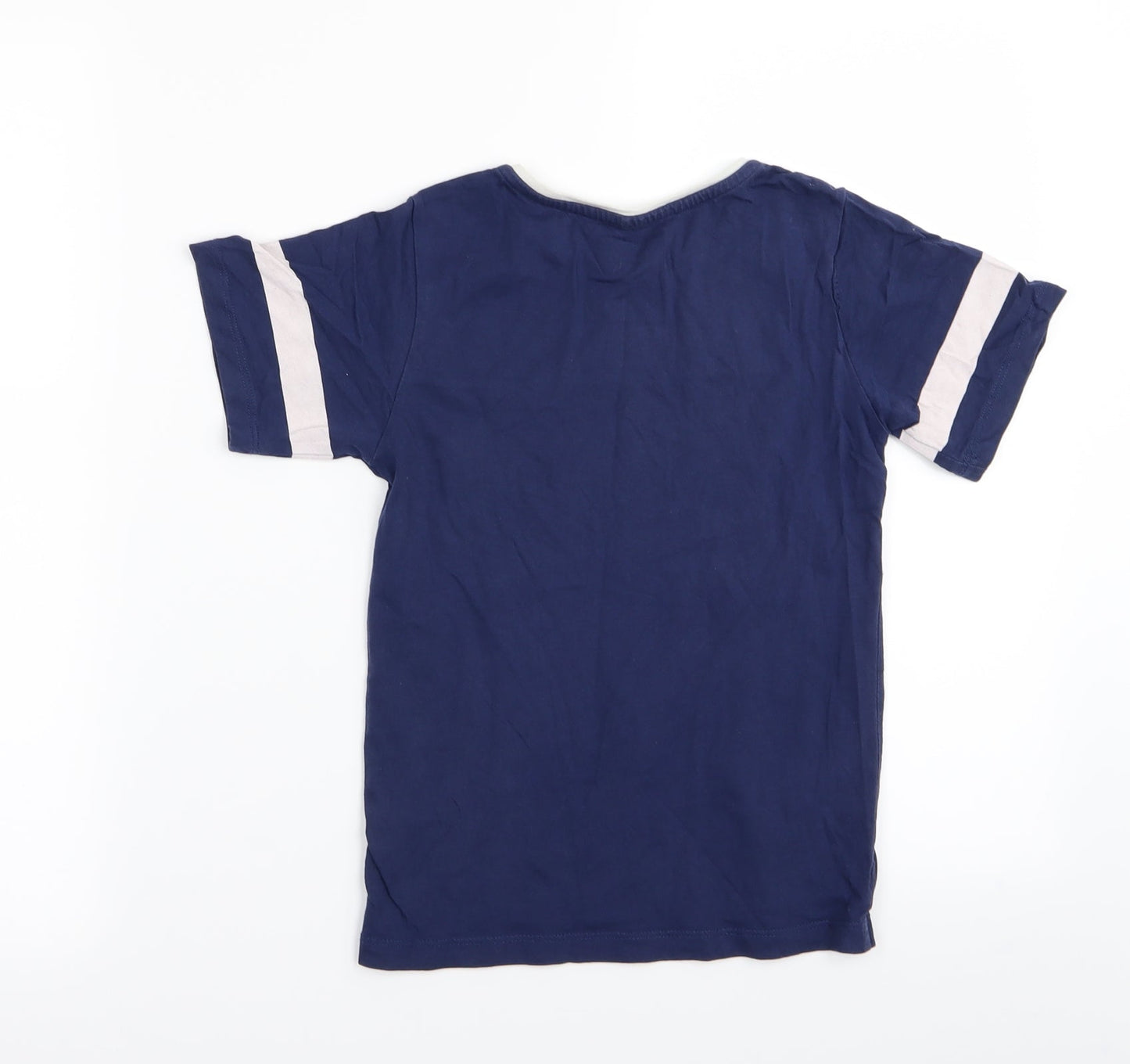 Rebel  Boys Blue   Basic T-Shirt Size 7-8 Years