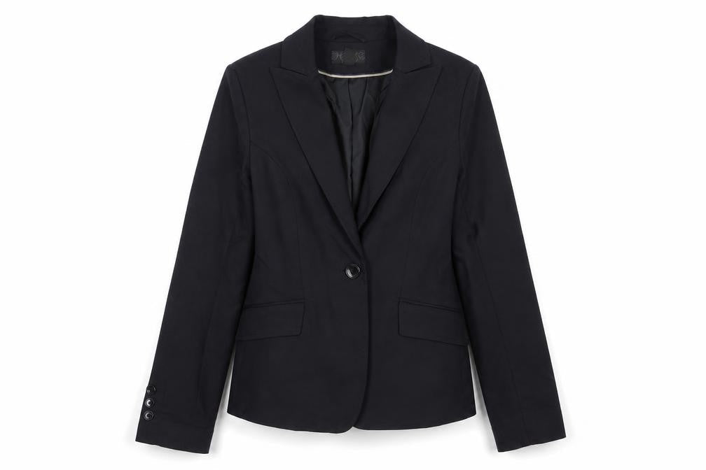 H&M Womens Blue   Jacket Blazer Size 6