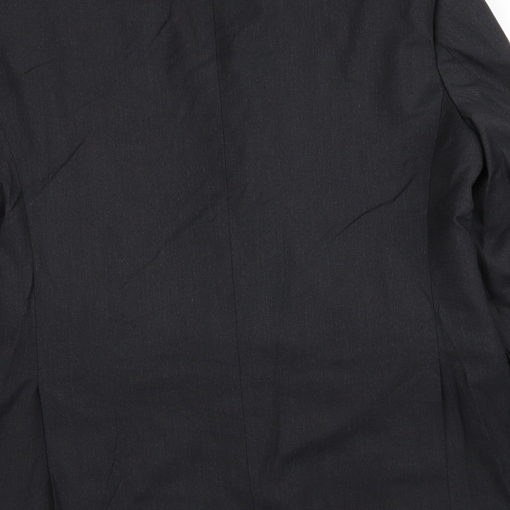 M&S Mens Black   Jacket Blazer Size 42