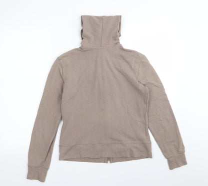 Target Womens Brown   Full Zip Jumper Size 10