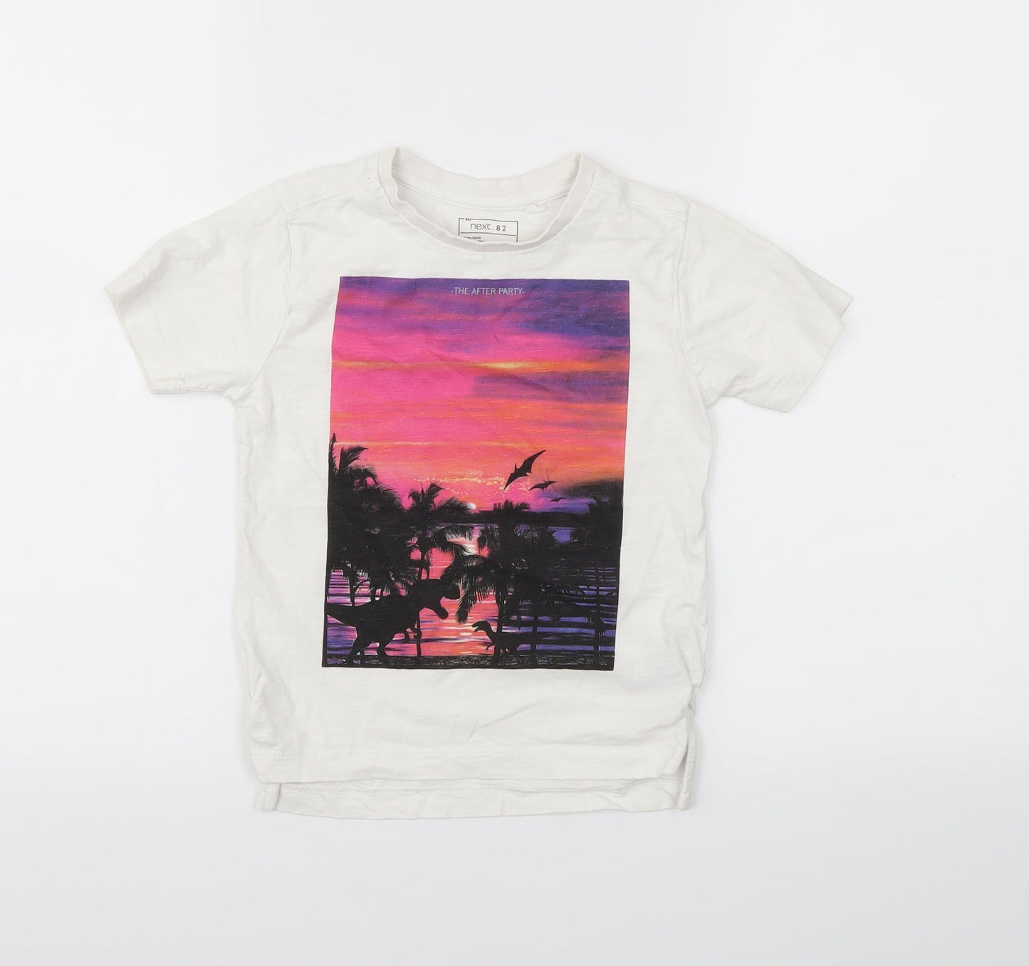 Next  Boys White   Basic T-Shirt Size 3 Years