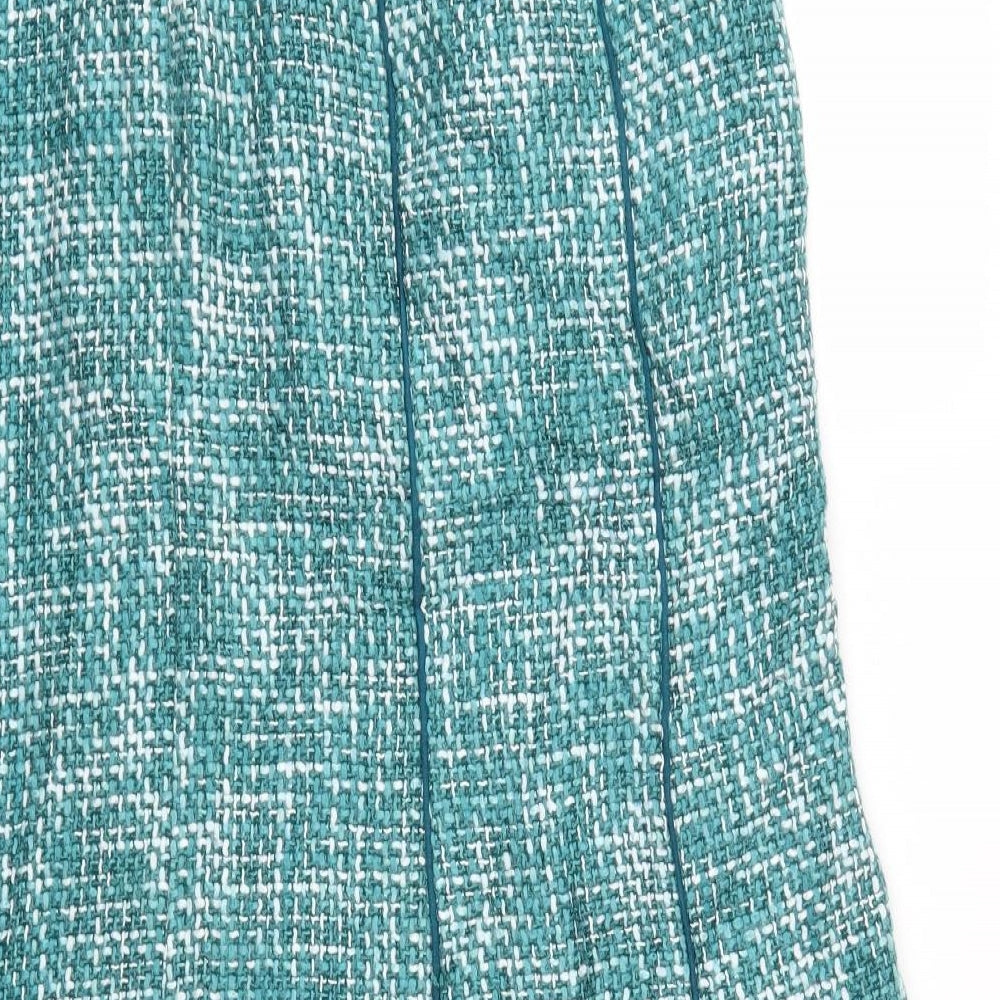 ALEX &CO  Womens Blue   Flare Skirt Size 30 in