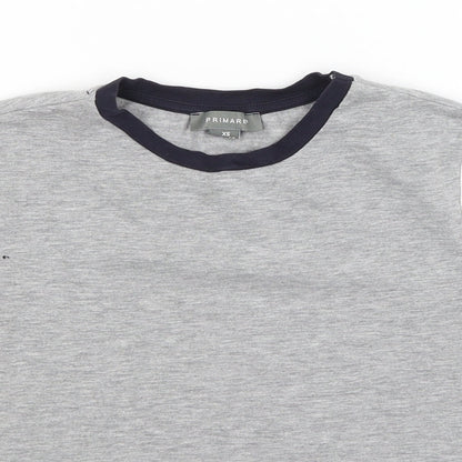 Preloved Primark Womens Grey   Basic T-Shirt Size XS - Detail
