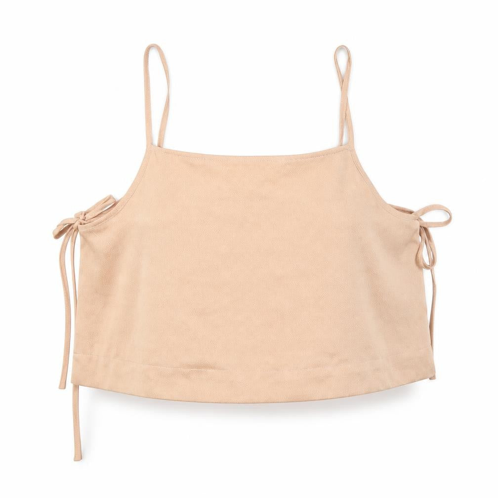 Topshop Womens Gold   Cropped Tank Size 10