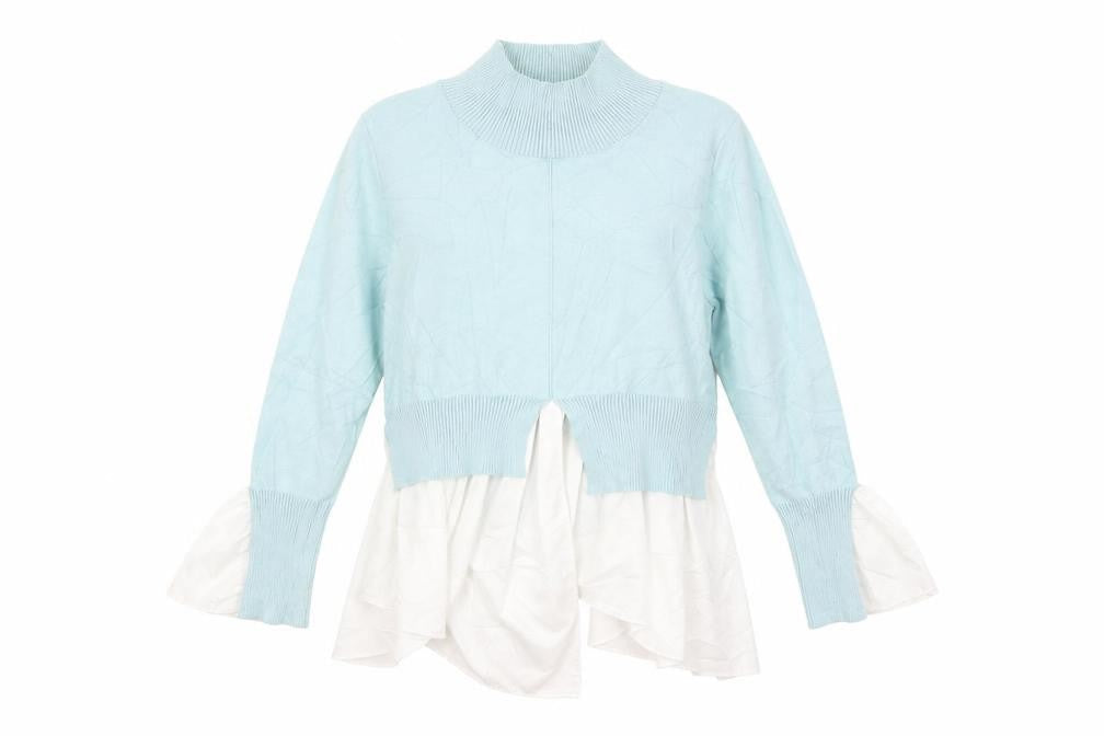 Luzabelle Womens Blue   Pullover Jumper Size 10