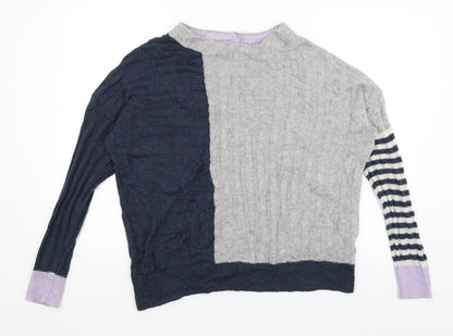 Marks & Spencer Womens Grey   Pullover Jumper Size M
