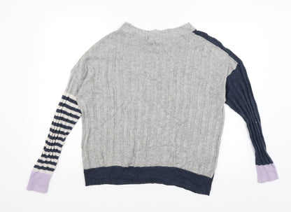 Marks & Spencer Womens Grey   Pullover Jumper Size M