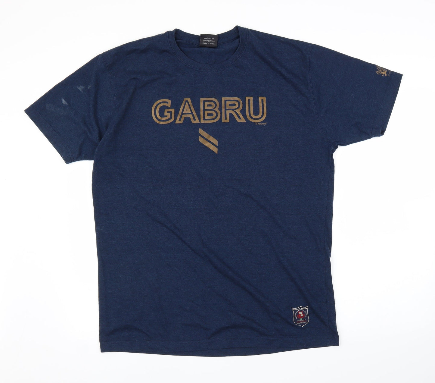 J Punjab Mens Blue    T-Shirt Size 2XL