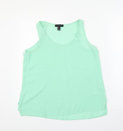 Preloved Primark Womens Green   Basic Blouse Size 12 - Front