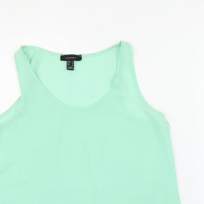 Preloved Primark Womens Green   Basic Blouse Size 12 - Detail