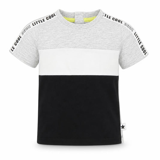 F&F Boys Grey   Basic T-Shirt Size 6-9 Months