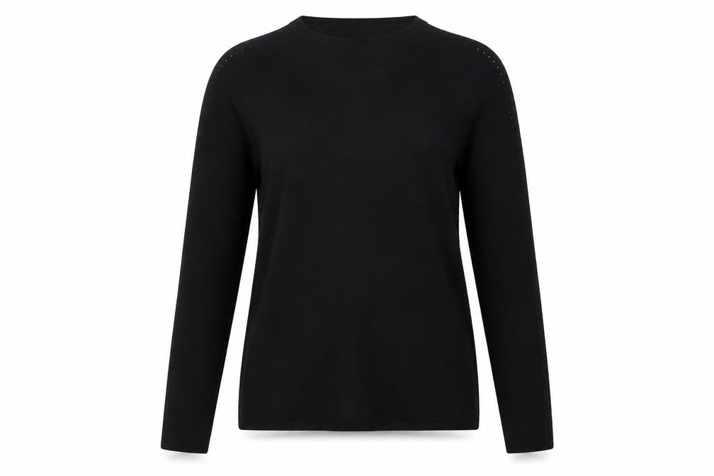H&M Womens Black   Pullover Jumper Size S
