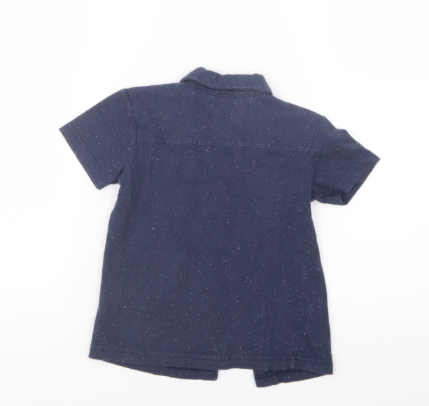 Minoti Boys Blue   Basic Button-Up Size 3 Years