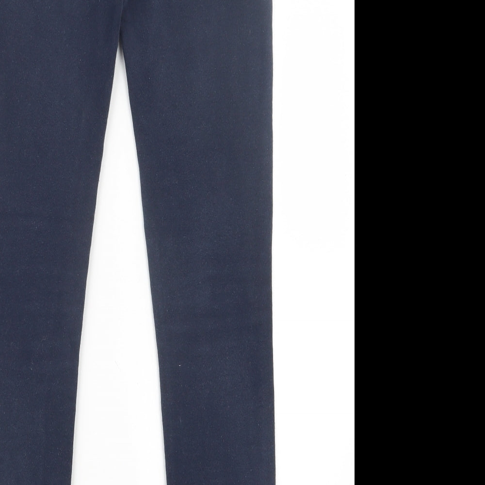Golddigga Womens Blue   Trousers  Size 8 L26.5 in