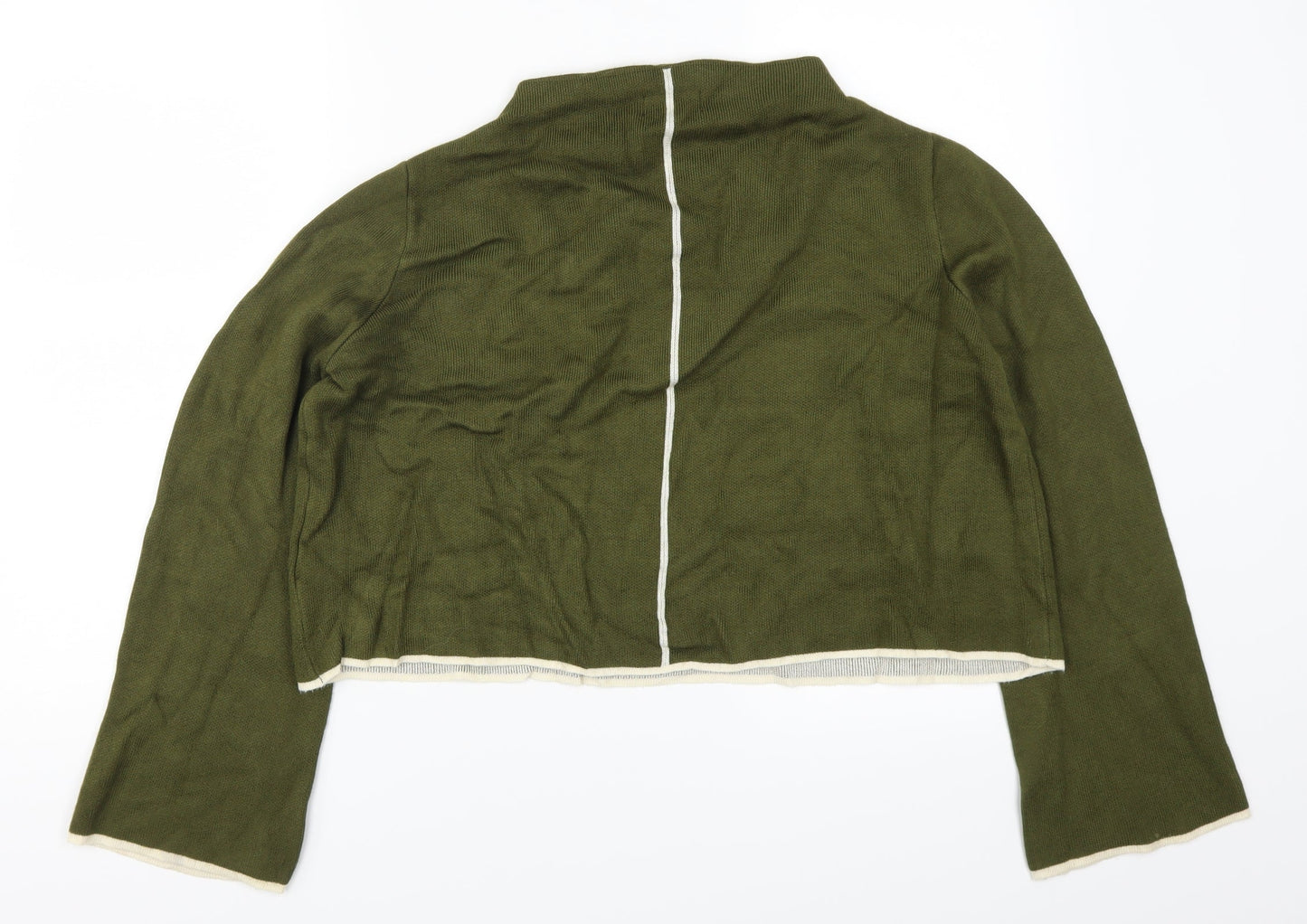 Topshop Womens Green   Pullover Jumper Size 10