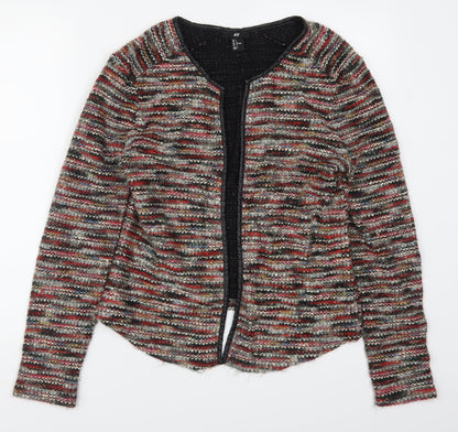 Preloved H&M Womens Multicoloured   Cardigan Jumper Size L - Front