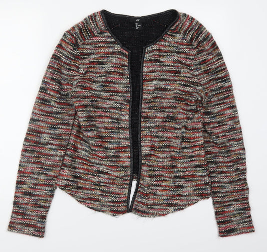 H&M Womens Multicoloured   Cardigan Jumper Size L
