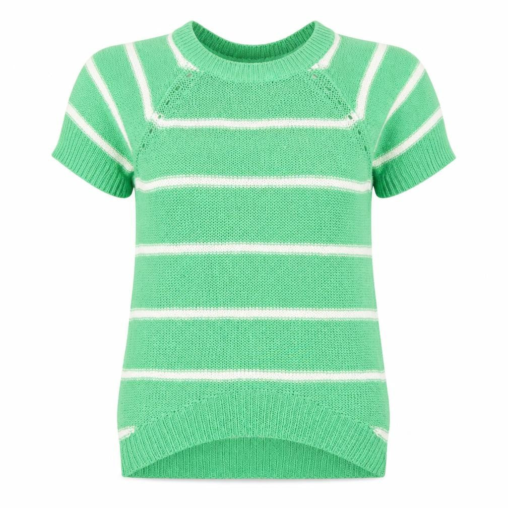 Peacocks Womens Grey Striped  Pullover Jumper Size S