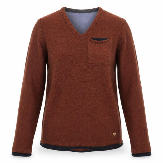 Zen and Zen Womens Brown   Pullover Jumper Size M
