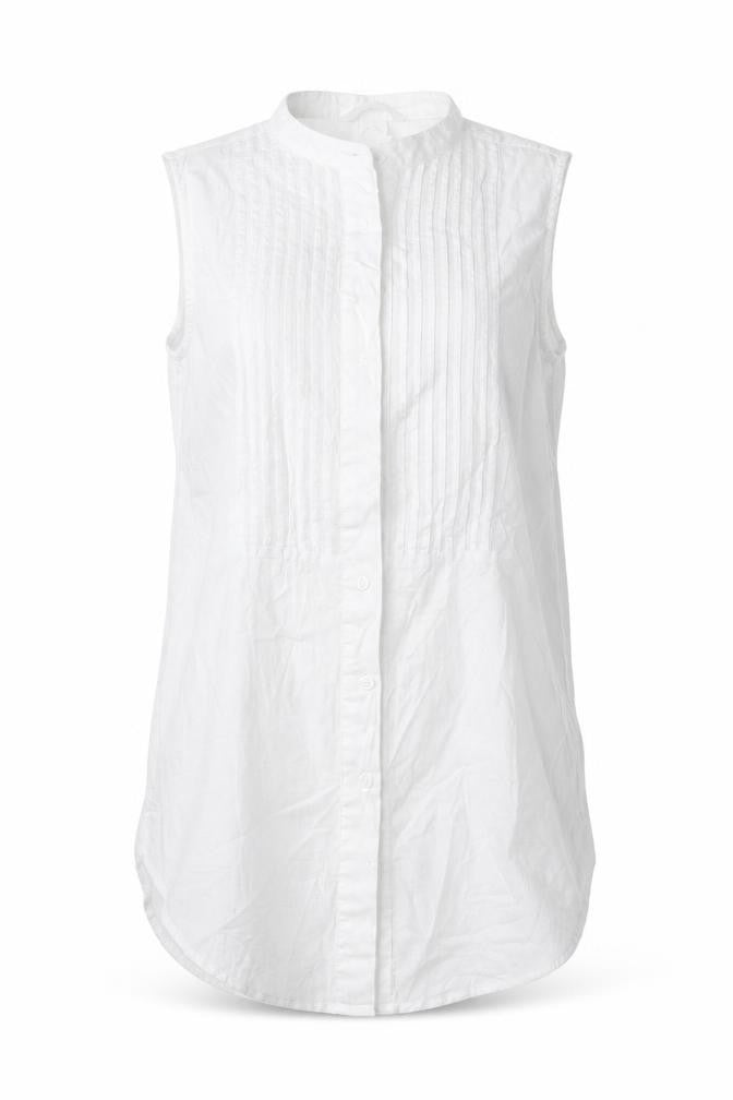 H&M Womens White   Basic Button-Up Size 6