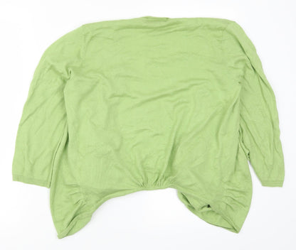 Next Womens Green   Cardigan Jumper Size 14
