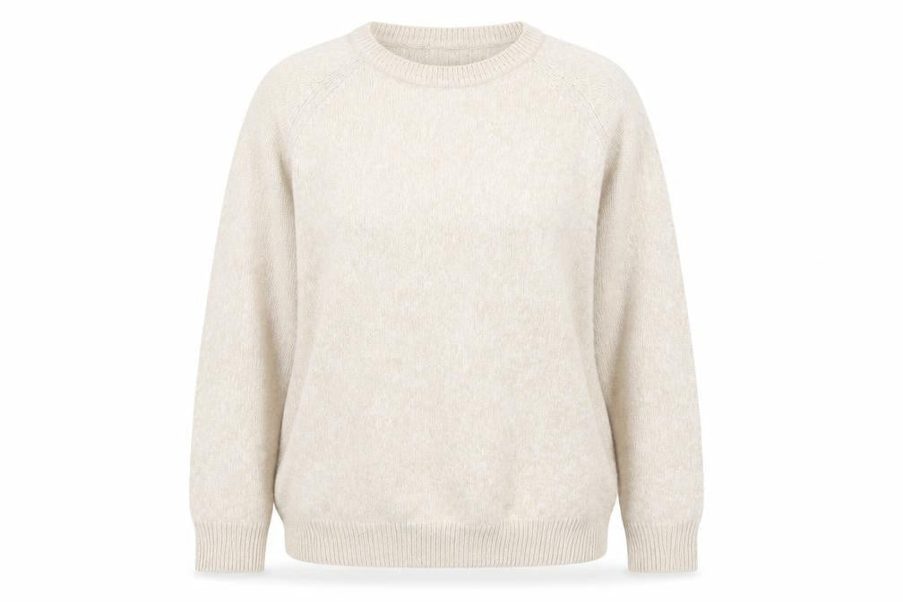 Joie De Vivre Womens Beige   Pullover Jumper Size L