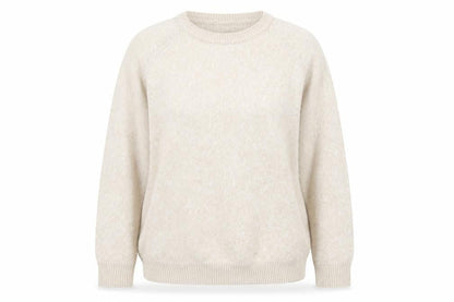 Joie De Vivre Womens Beige   Pullover Jumper Size L