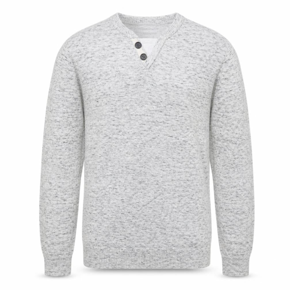 Cedarwood State Mens Grey Knit Pullover Jumper Size S