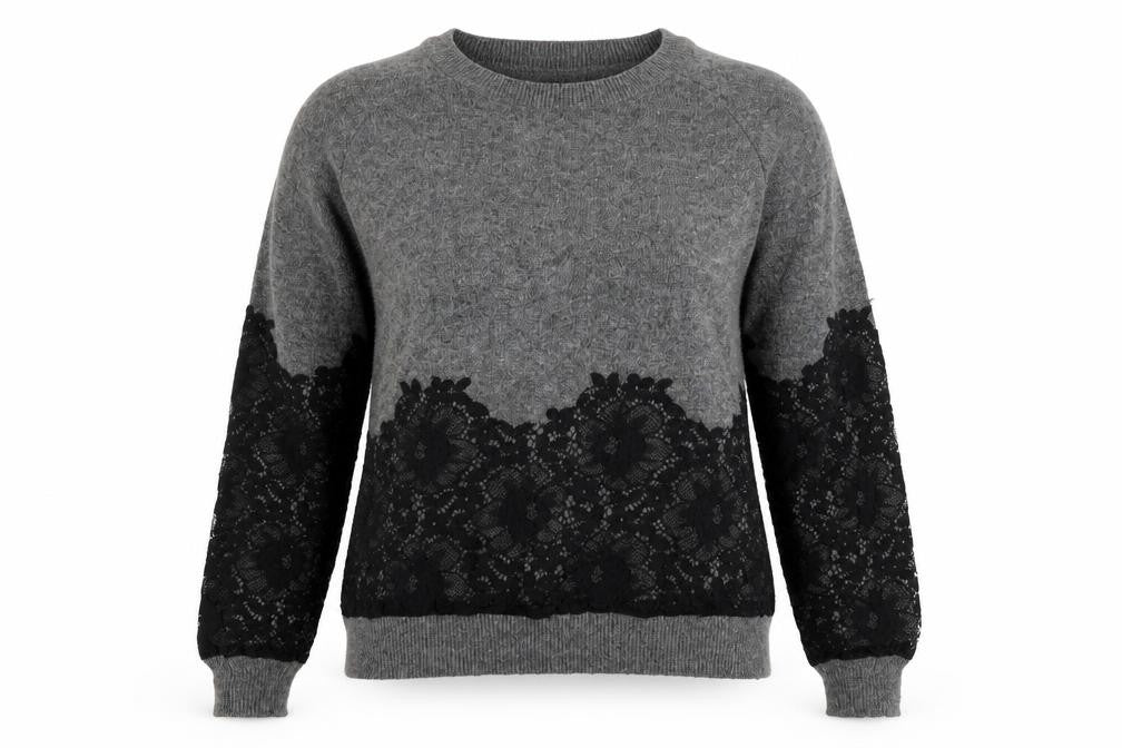 Topshop Womens Grey   Pullover Jumper Size 8