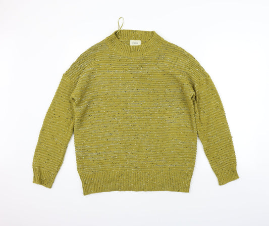 Papaya Womens Yellow   Pullover Jumper Size L
