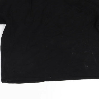 Divided Womens Black   Pullover Jumper Size S