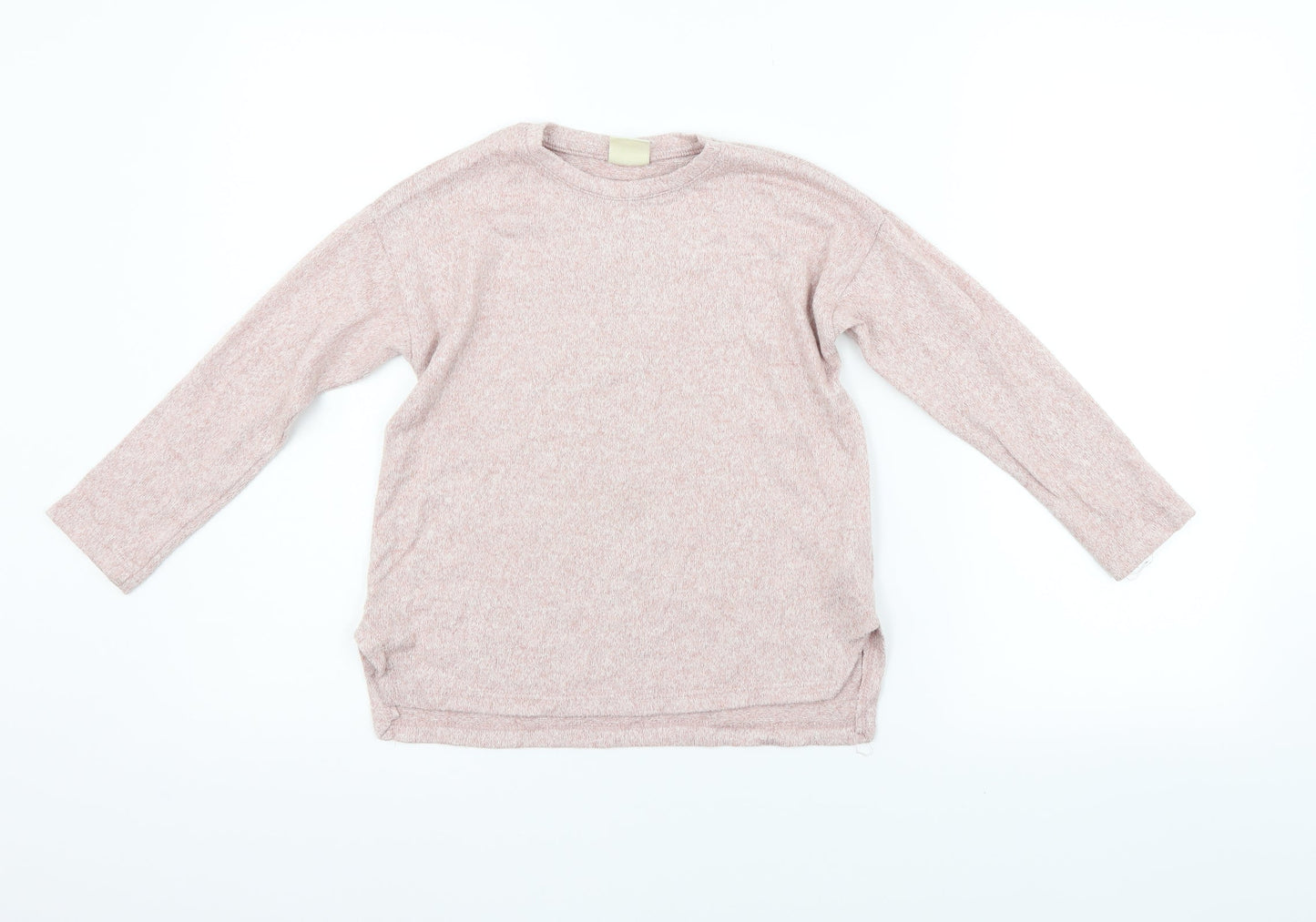 Zara Girls Orange   Pullover Jumper Size 8 Years