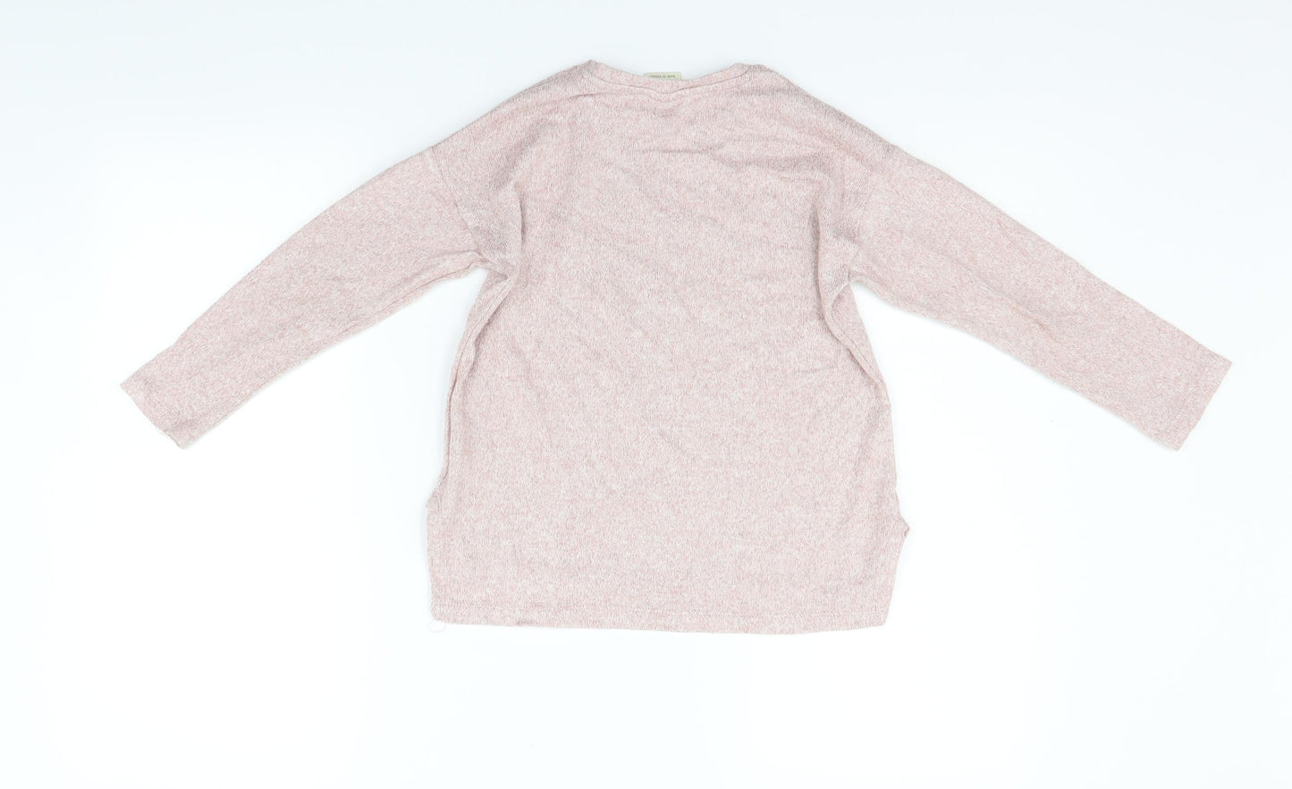 Zara Girls Orange   Pullover Jumper Size 8 Years