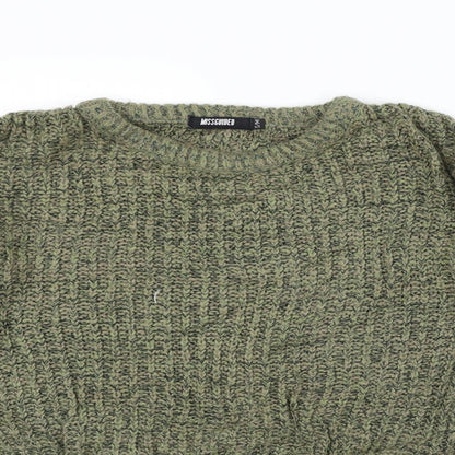 Missguided Womens Gold   Pullover Jumper Size M
