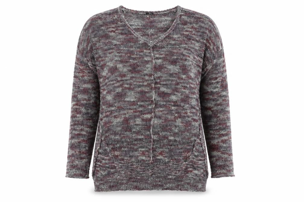 miss baron Womens Purple   Pullover Jumper Size M