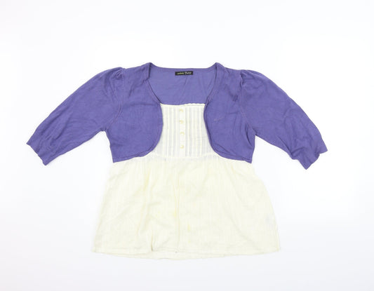 George Womens Purple   Pullover Jumper Size 16  - washable marks
