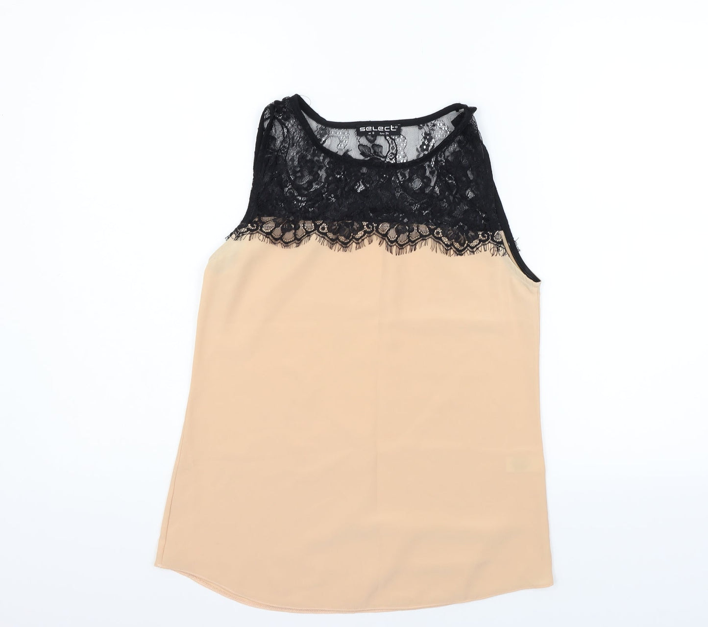 Select Womens Orange   Basic Blouse Size 6