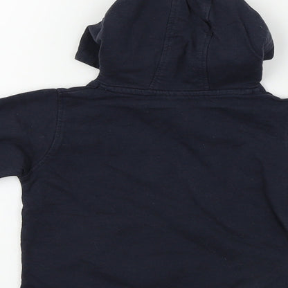 Preloved ur ban rascals Girls Blue   Pullover Hoodie Size 2 Years - Label