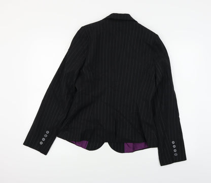 Preloved Atmosphere  Womens Black   Jacket Sport Coat Size 12 - Back