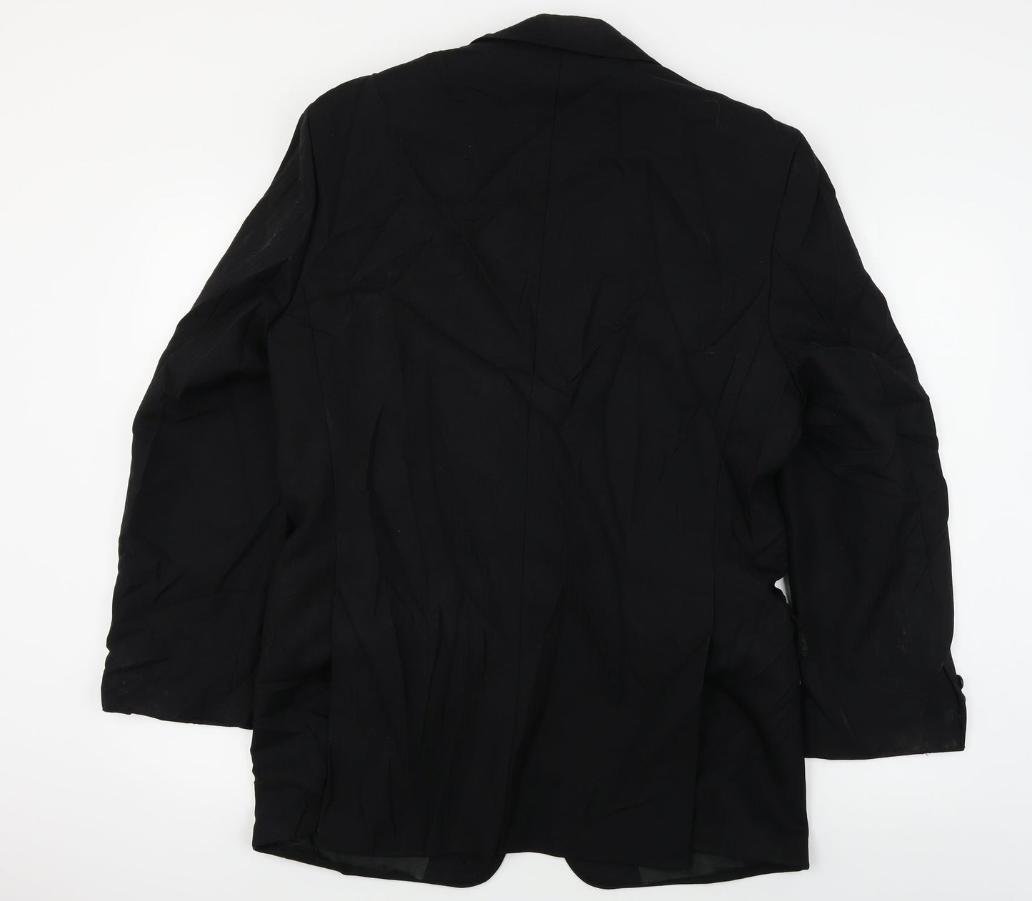 Preworn  Mens Black   Jacket Blazer Size L